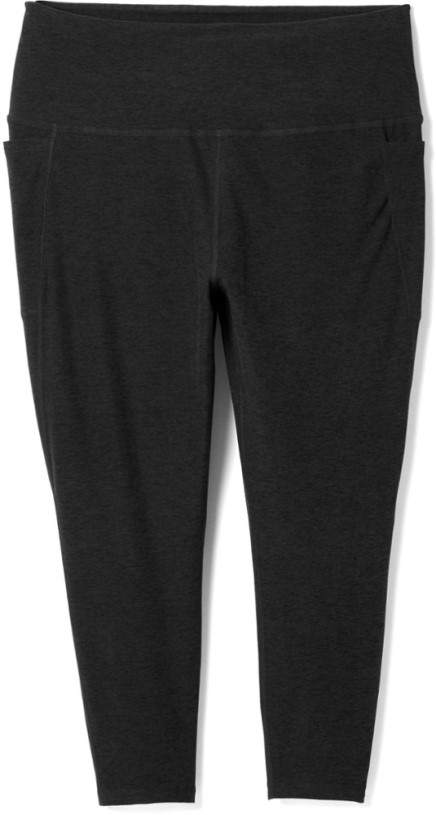 REi Co-op IE Yoga Spacedye Out Of Pocket High-Waisted Midi Leggings Women Plus Sizes Night