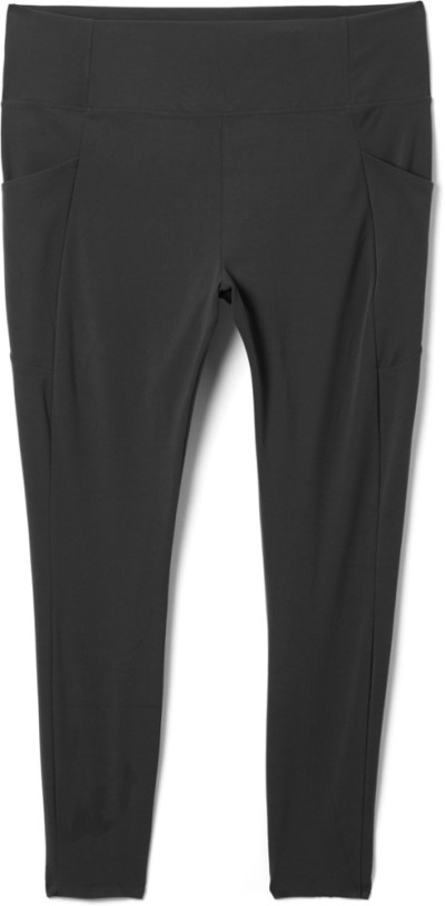 Black REi Co-op IE Take Your Time 7/8 Leggings Women Plus Sizes