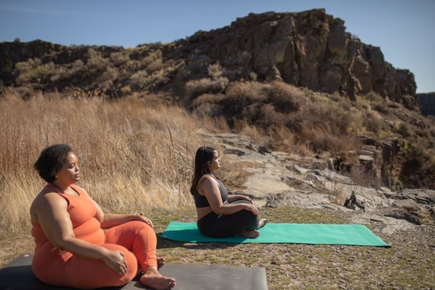 Black REi Co-op IE Take Your Time 7/8 Leggings Women Plus Sizes