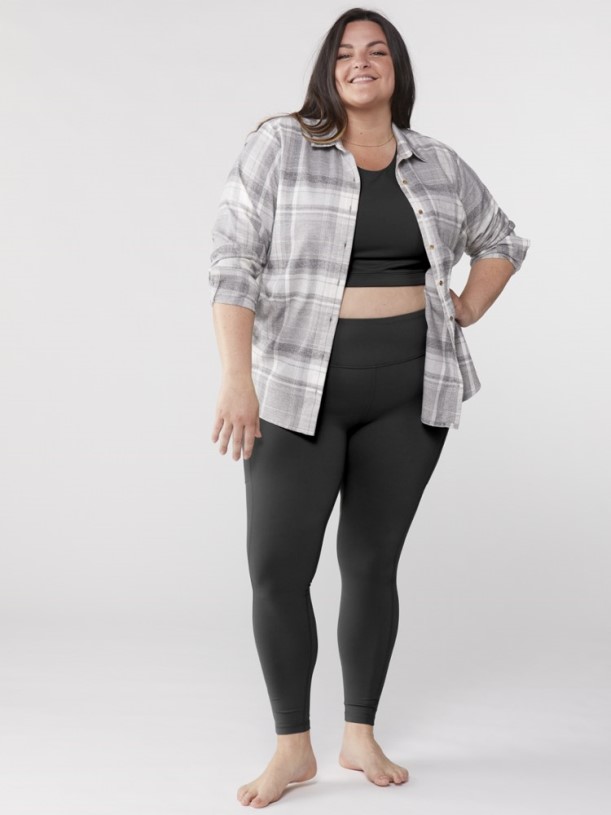 Black REi Co-op IE Take Your Time Bra Top Women Plus Sizes