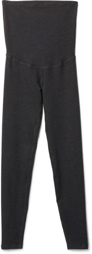 Beyond Yoga Empire Waist Maternity Midi Leggings Women Darkest Night REi Co-op IE