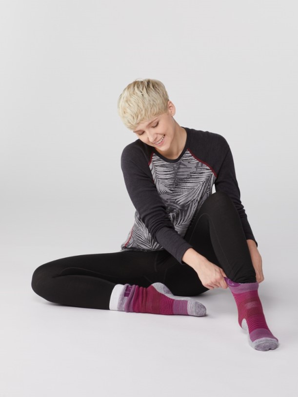 REi Co-op IE Smartwool Classic All-Season Merino Base Layer Bottoms Women Black