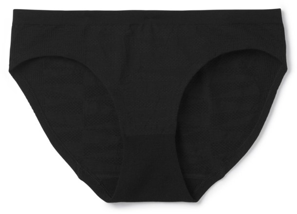 Black Smartwool Seamless Bikini Underwear Women REi Co-op IE