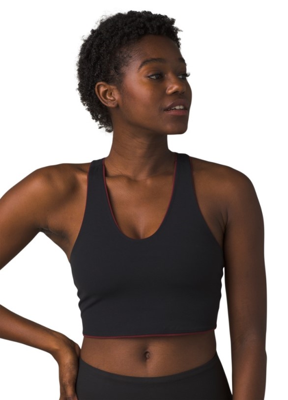 Black REi Co-op IE Prana Momento Crop Top