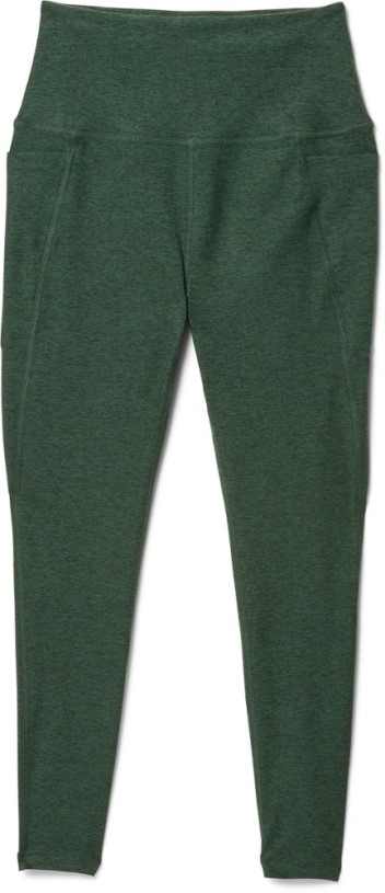 REi Co-op IE Green Beyond Yoga Spacedye Out Of Pocket High-Waisted Midi Leggings Women