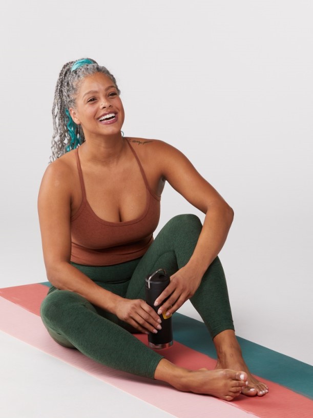 REi Co-op IE Green Beyond Yoga Spacedye Out Of Pocket High-Waisted Midi Leggings Women