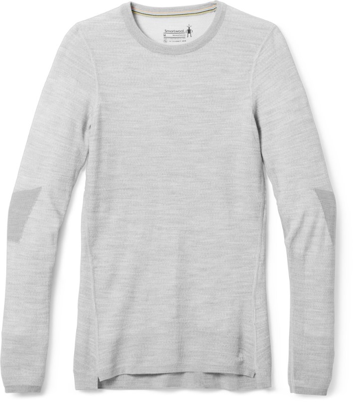 Smartwool Intraknit Thermal Merino Crew Base Layer Top Women REi Co-op IE White