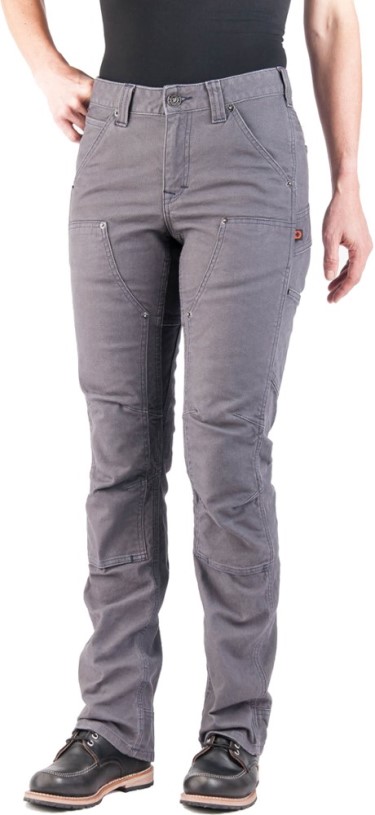 REi Co-op IE Grey Dovetail Workwear Britt Utility Pants Women 30 Inseam