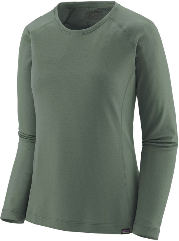 Green REi Co-op IE Patagonia Capilene Midweight Crew Shirt Women