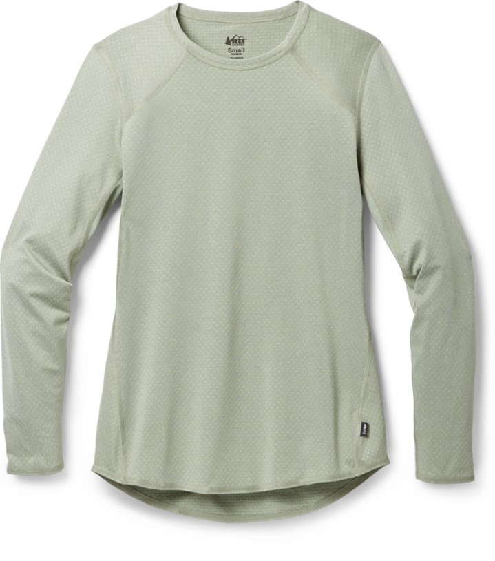 Celery REi Co-op IE Lightweight Base Layer Long-Sleeve Crew Top Women
