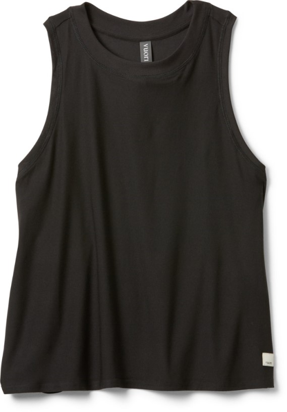 Vuori Energy Crop Tank Top Women Black REi Co-op IE