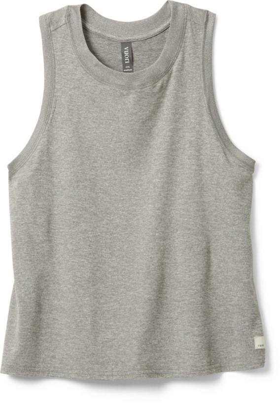 Grey REi Co-op IE Vuori Energy Crop Tank Top Women