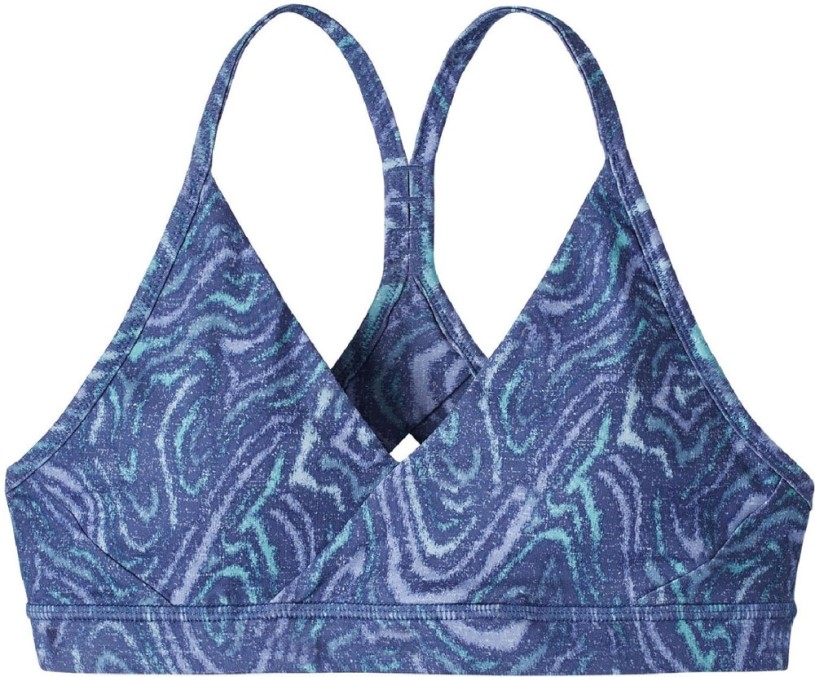 Patagonia Cross Beta Sports Bra Blue REi Co-op IE