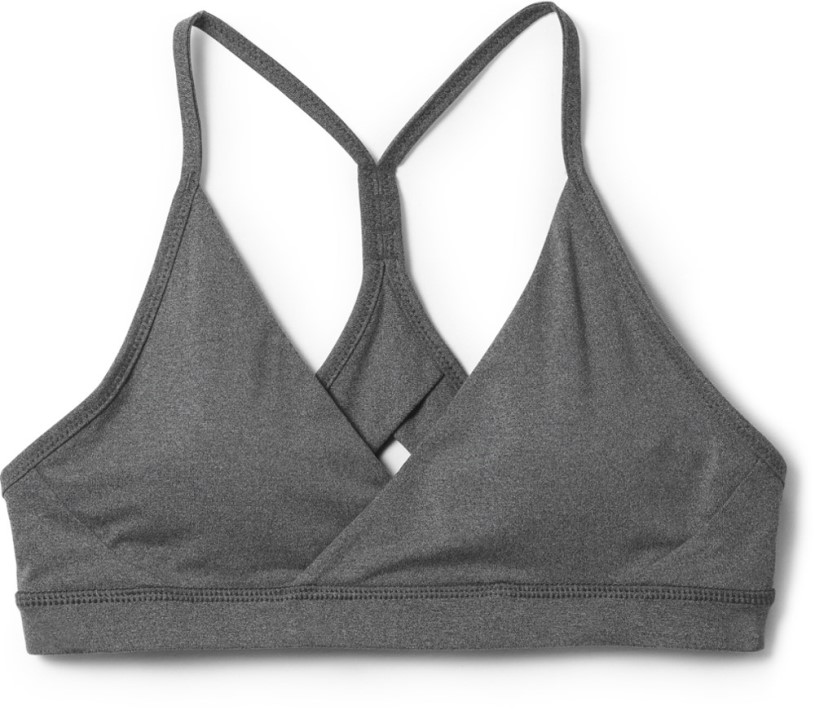 REi Co-op IE Grey Patagonia Cross Beta Sports Bra