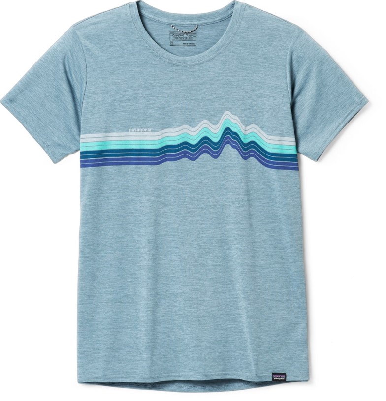 Grey REi Co-op IE Patagonia Capilene Cool Daily Graphic T-Shirt Women