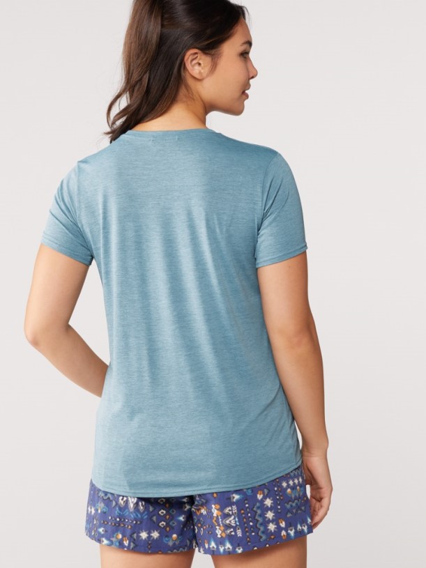 Grey REi Co-op IE Patagonia Capilene Cool Daily Graphic T-Shirt Women