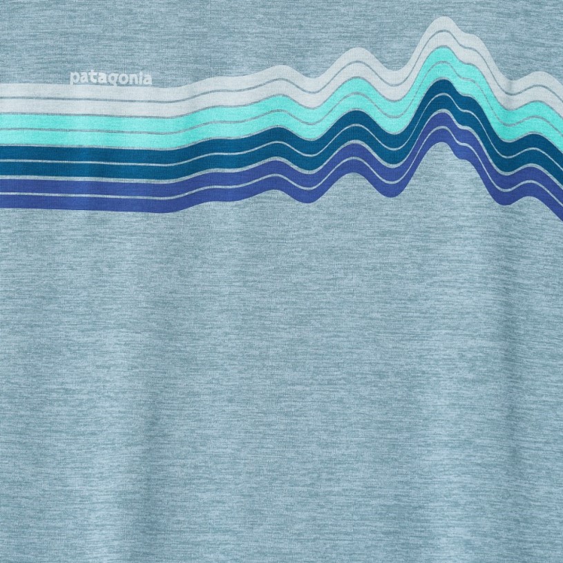 Grey REi Co-op IE Patagonia Capilene Cool Daily Graphic T-Shirt Women