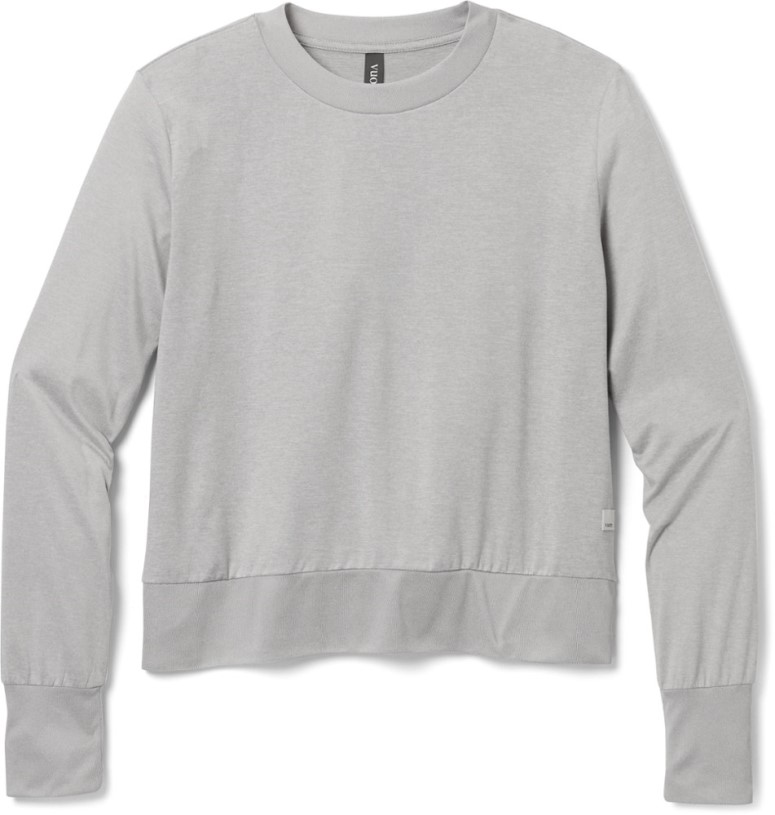 Vuori Daydream Crew Top Women REi Co-op IE Grey