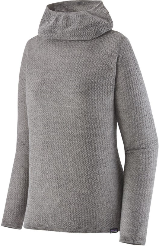 Grey REi Co-op IE Patagonia Capilene Air Base Layer Hoodie Women