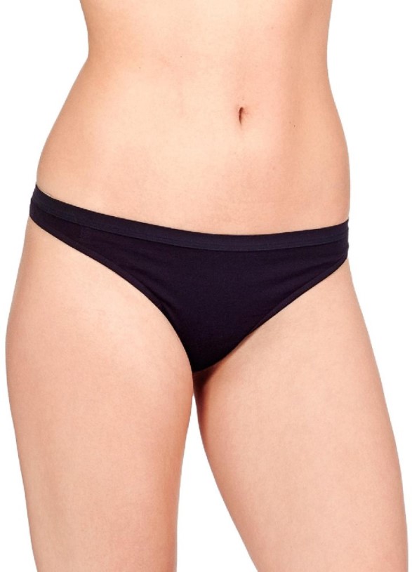 REi Co-op IE Icebreaker Siren Thong Underwear Women Black