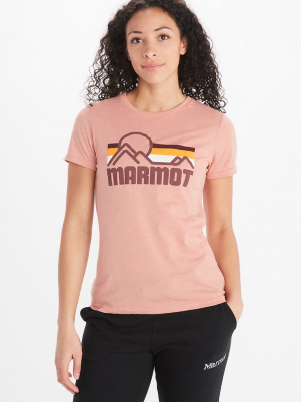 Marmot Coastal T-Shirt Women Pink REi Co-op IE
