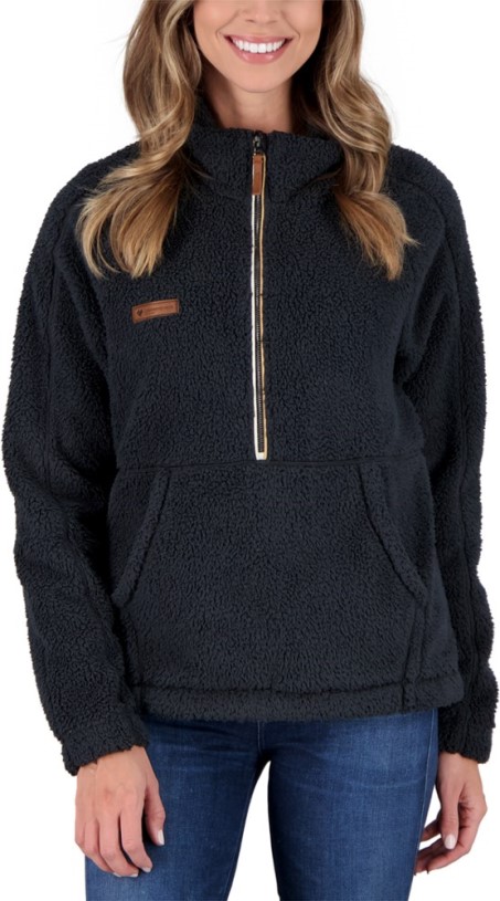Obermeyer Piper Sherpa Pullover Women Black REi Co-op IE