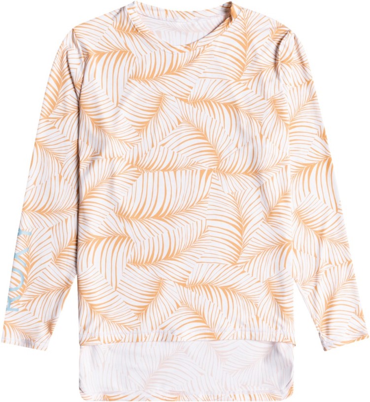 REi Co-op IE Toast S Palm Tree Roxy Sea Skippin' Long-Sleeve Upf 50 Rashguard Women