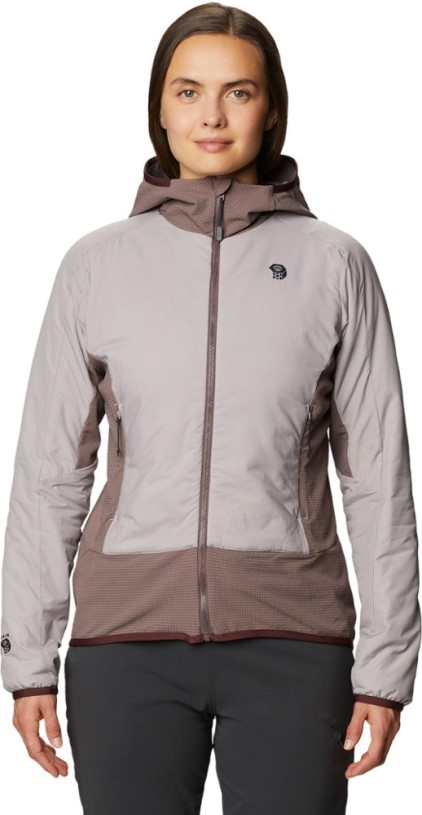 Mystic Purple REi Co-op IE Mountain Hardwear Kor Strata Climb Insulated Hoodie Women