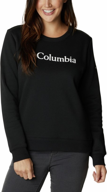 REi Co-op IE Columbia Logo Crew Top Women Black