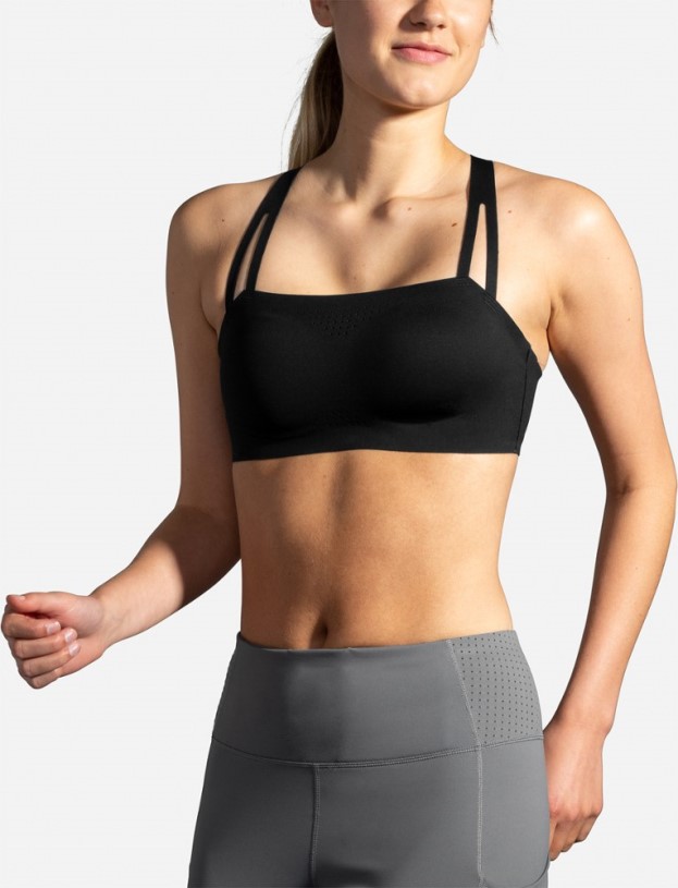 Black Brooks Dare Crisscross Run Bra Women REi Co-op IE