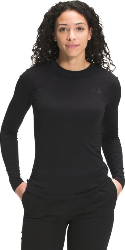 The North Face City Standard Recycled Wool Long-Sleeve Shirt Women REi Co-op IE Black