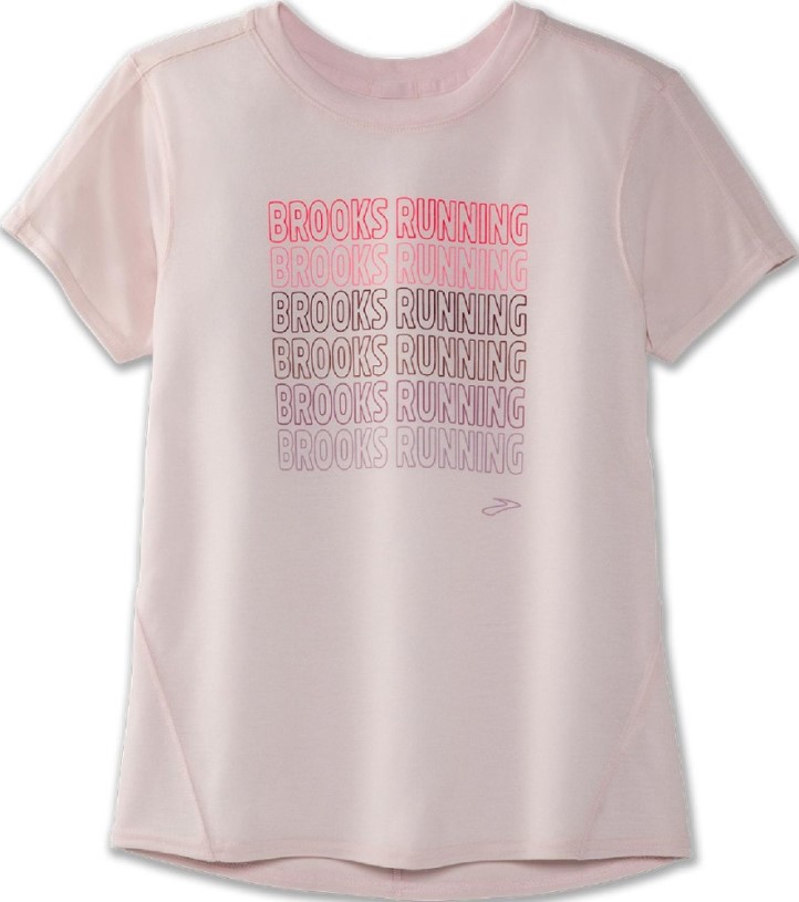 Brooks Distance Graphic T-Shirt Women Rosewater REi Co-op IE