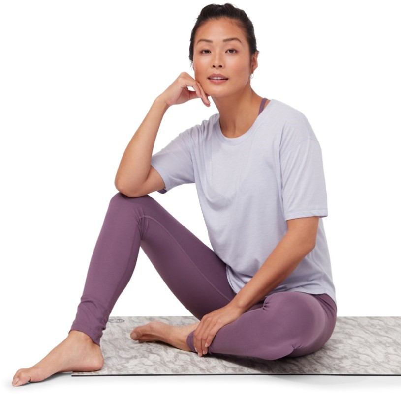 REi Co-op IE Manduka Enlightened T-Shirt Cosmic Sky Women Cosmic Sky
