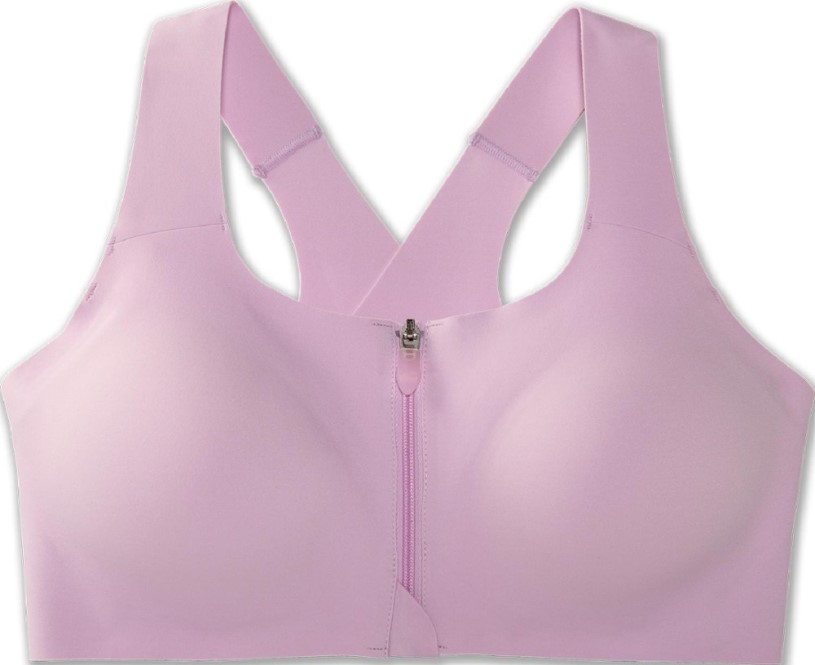 Orchid Haze Brooks Dare Zip Bra REi Co-op IE
