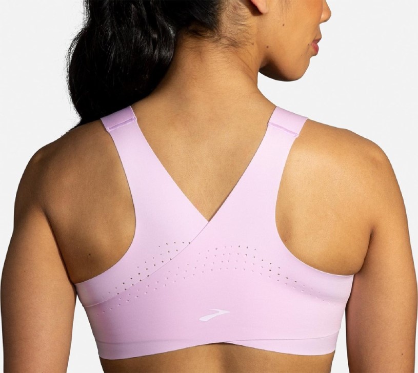 Orchid Haze Brooks Dare Zip Bra REi Co-op IE