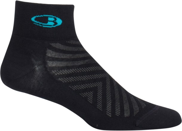 REi Co-op IE Icebreaker Run Ultralight Mini Socks Women Black