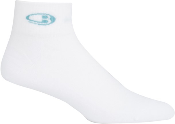 White Icebreaker Run Ultralight Mini Socks Women REi Co-op IE