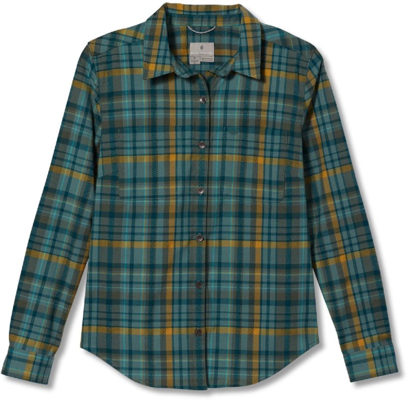 Sea Royal Robbins Thermotech Flannel Shirt Women REi Co-op IE
