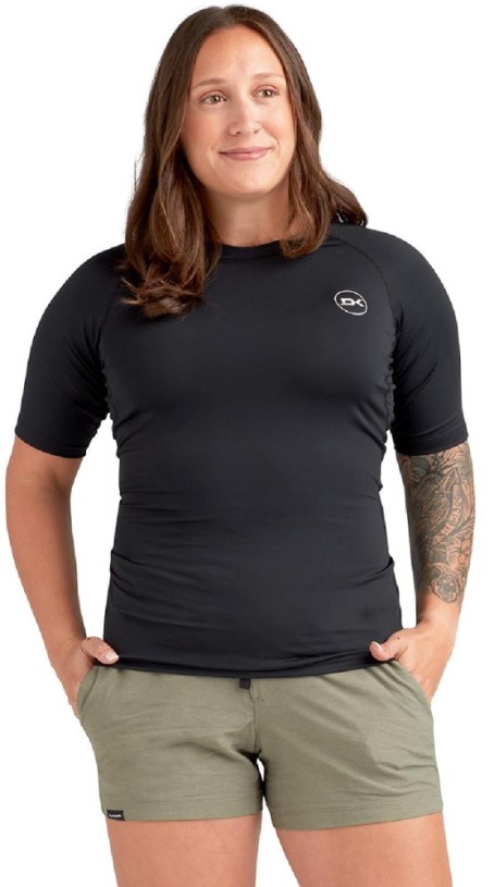 Black REi Co-op IE Dakine Hd Snug Fit Rashguard Women