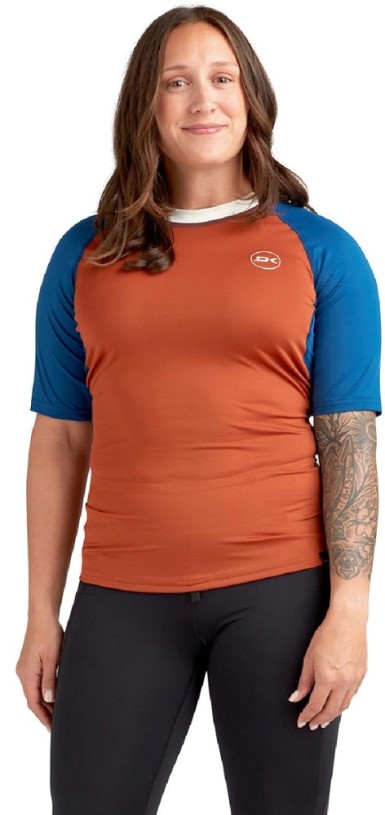 Dakine Hd Snug Fit Rashguard Women REi Co-op IE Orange
