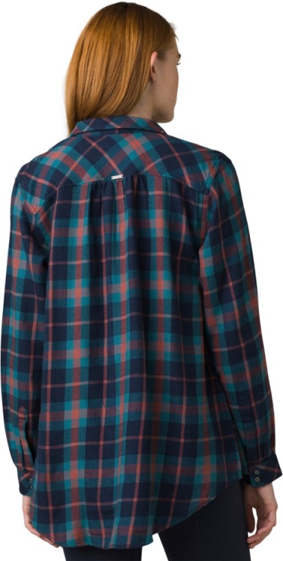 Prana Beezly Flannel Shirt Women REi Co-op IE Nautical