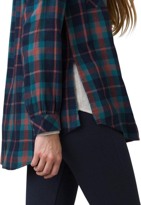 Prana Beezly Flannel Shirt Women REi Co-op IE Nautical