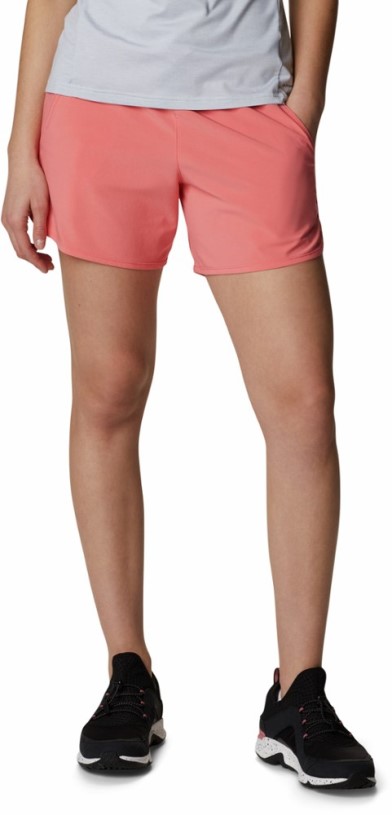 REi Co-op IE Columbia Bogata Bay Stretch Shorts Women Salmon