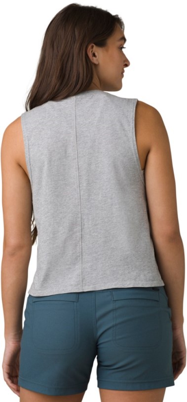 Prana Organic Graphic Sleeveless Top Women Grey REi Co-op IE