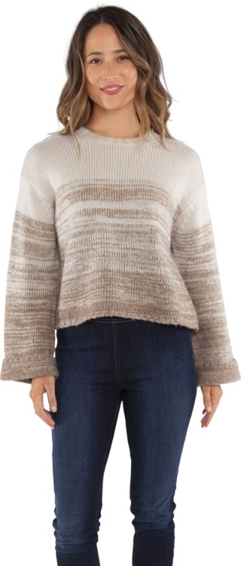 Carve Designs Estes Ombre Sweater Women Caramel Fade REi Co-op IE