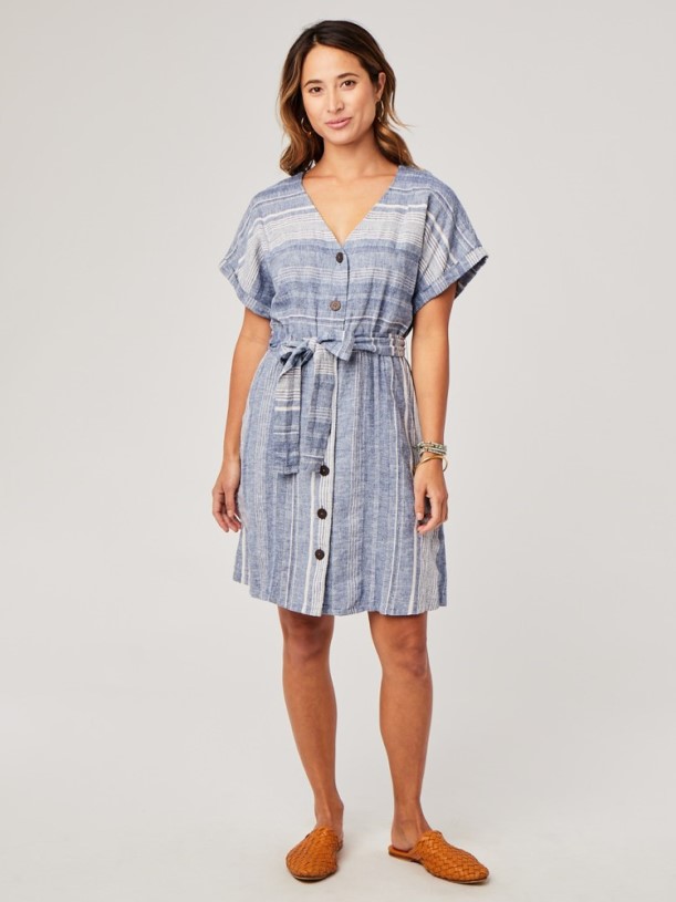 Coastal Stripe Carve Designs Willow Dress REi Co-op IE