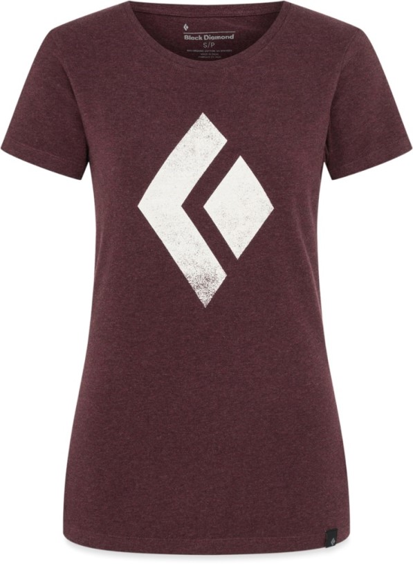 Black Diamond Chalked Up T-Shirt Women Bordeaux REi Co-op IE