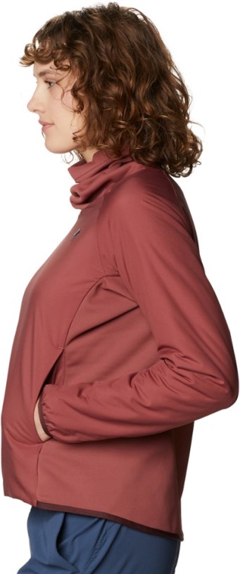 Mountain Hardwear Kor Strata Insulated Pullover Women REi Co-op IE Washed Rock