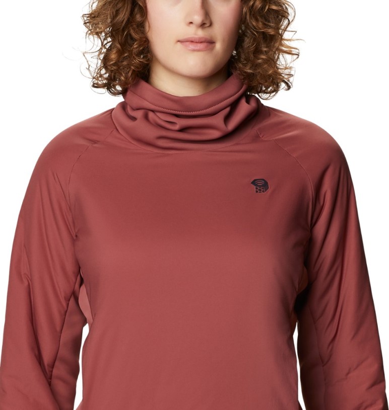 Mountain Hardwear Kor Strata Insulated Pullover Women REi Co-op IE Washed Rock