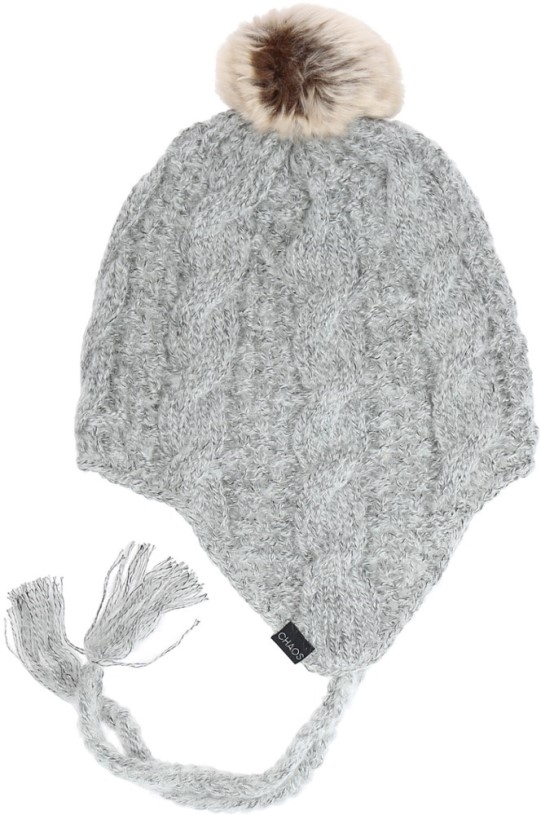 REi Co-op IE Chaos Taboo Earflap Beanie Women Grey